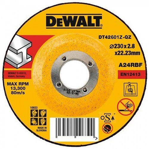 Круг отрезной по металлу Dewalt 230*2,8мм Industrial DT42601Z-QZ