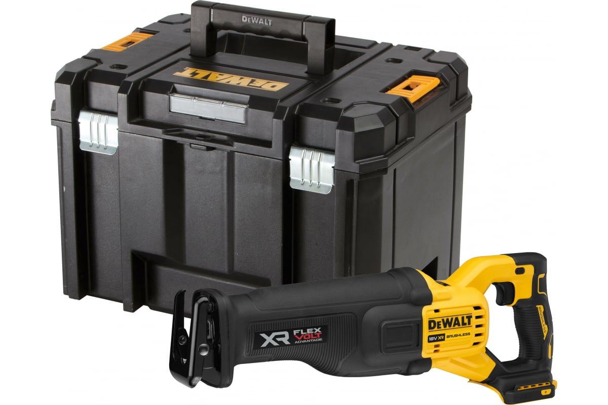 Пила сабельная DeWalt DCS386N-XJ аккум.(18В XR FLEXVOLT ADVANTAGE,1475Вт,0-3000ход/мин, ход28,6 мм