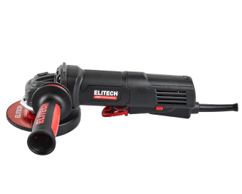 УШМ Elitech HD AG 1212E (125мм,1300Вт,11000об/мин,3.2кг,ниж.клавиша,кор,QUICK-FIX,быстр.кожух)