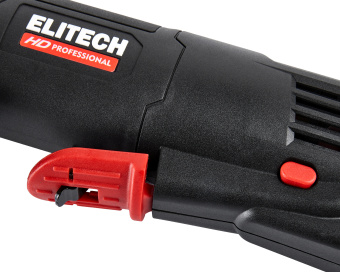 УШМ Elitech HD AG 1212E (125мм,1300Вт,11000об/мин,3.2кг,ниж.клавиша,кор,QUICK-FIX,быстр.кожух)