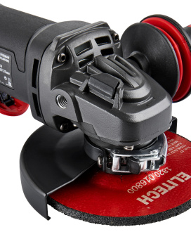 УШМ Elitech HD AG 1212E (125мм,1300Вт,11000об/мин,3.2кг,ниж.клавиша,кор,QUICK-FIX,быстр.кожух)