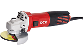 УШМ DCK KSM 10-125 (1100Вт, 125мм, пылезащита, усиленые шестерни)
