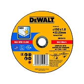 Круг отрезной DeWalt п/мет. 150*1.6мм EXTREME Cutting INOX , тип41 DT43907-QZ